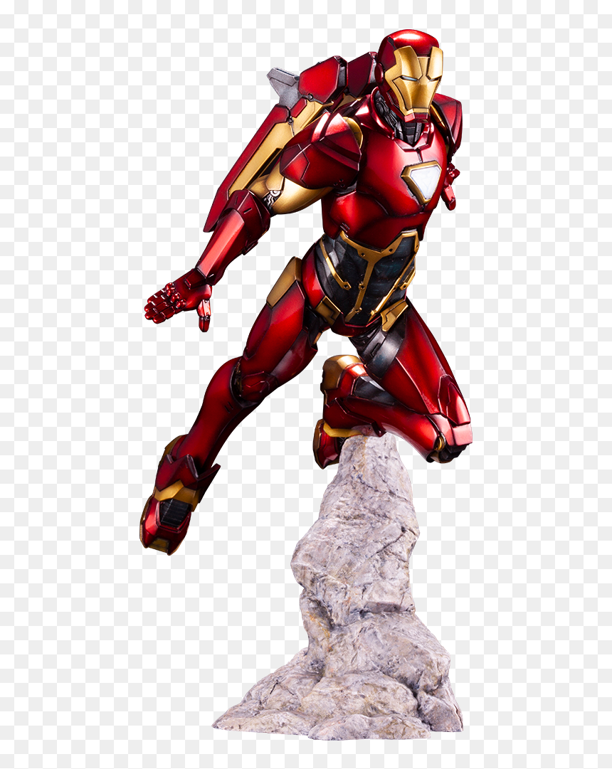Kotobukiya Iron Man Artfx, HD Png Download - iron man comic png