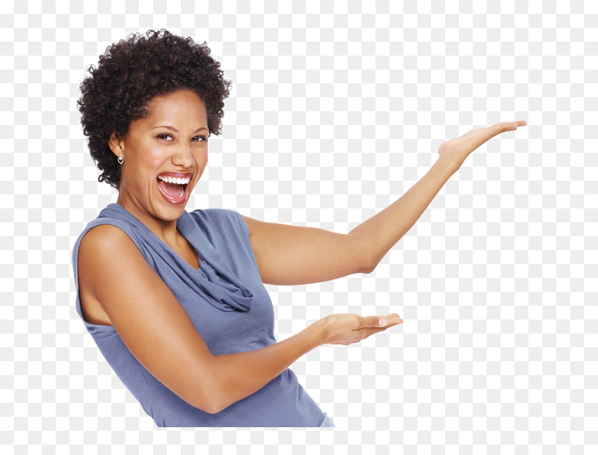 Imagens De Mulheres Em Png, Transparent Png - pensando png