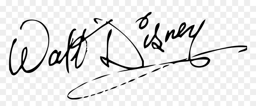 Transparent Marilyn Monroe Signature Png - Walter Elias Disney Signature, Png Download - marilyn monroe signature png