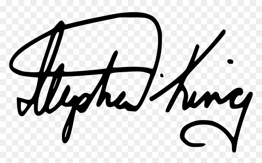 Stephen King Signature, HD Png Download - marilyn monroe signature png
