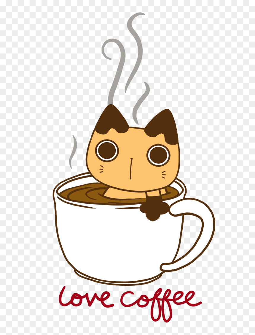 Coffee Cafe Teacup Clip Art - Coffee Png, Transparent Png - coffee png tumblr
