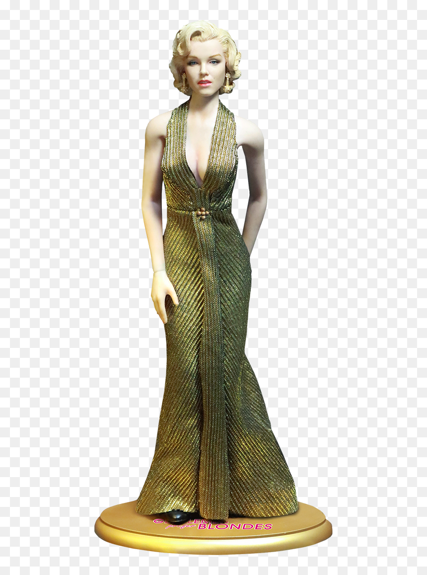 Star Ace Toys Ltd - Star Ace Marilyn Monroe Lorelei Lee Gold Dress, HD Png Download - marilyn monroe signature png