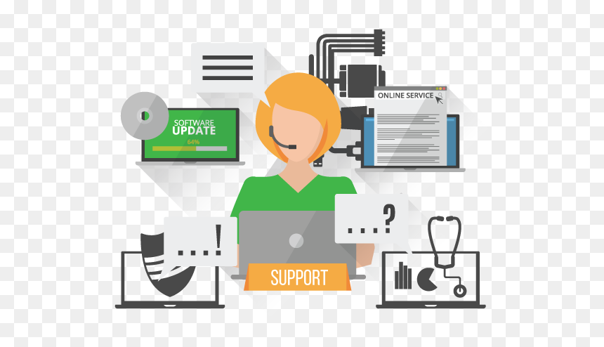 Graphic Design, HD Png Download - tech support icon png