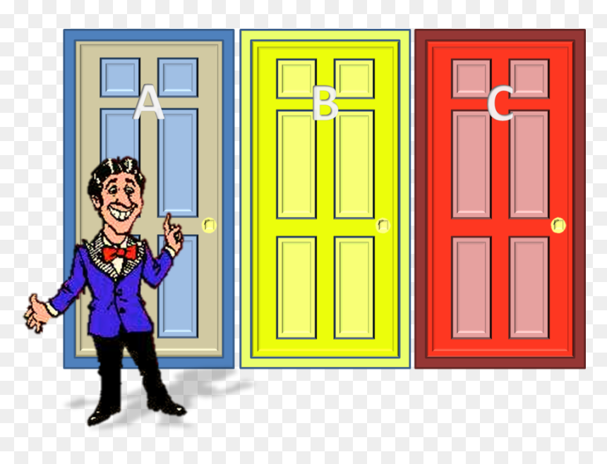 Television Paint Show Dinosaur Game Train - Monty Hall Game Show, HD Png Download - game show png