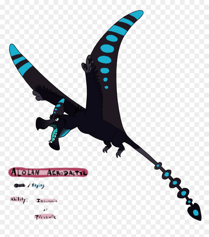 “another One Because It"s Fun There"s A Rumor Going - Pokemon Alola Aerodactyl, HD Png Download - aerodactyl png