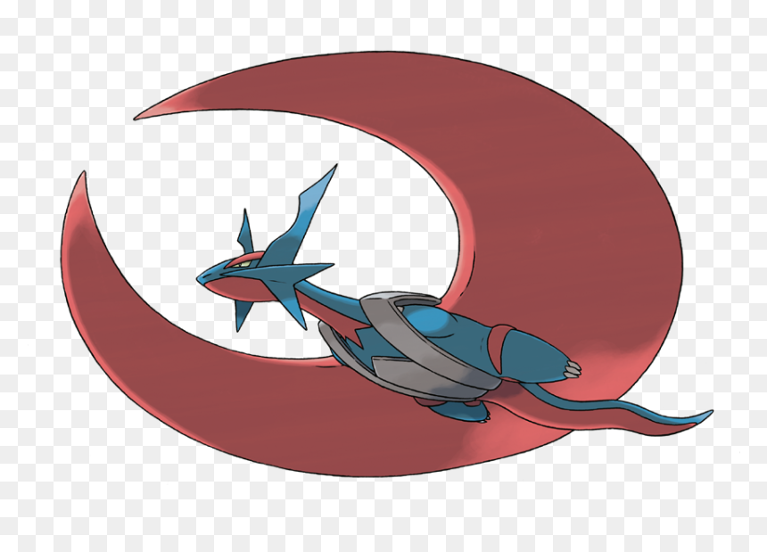 Mega Salamence-x550 - Mega Salamence, HD Png Download - talonflame png