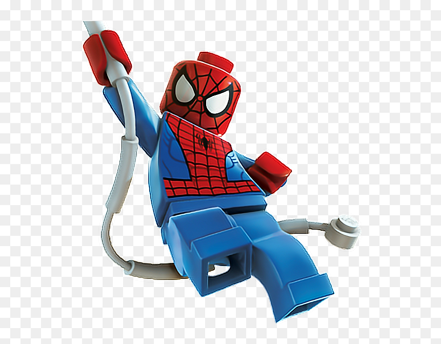 Legos Transparent Spiderman, HD Png Download - spiderman clipart png