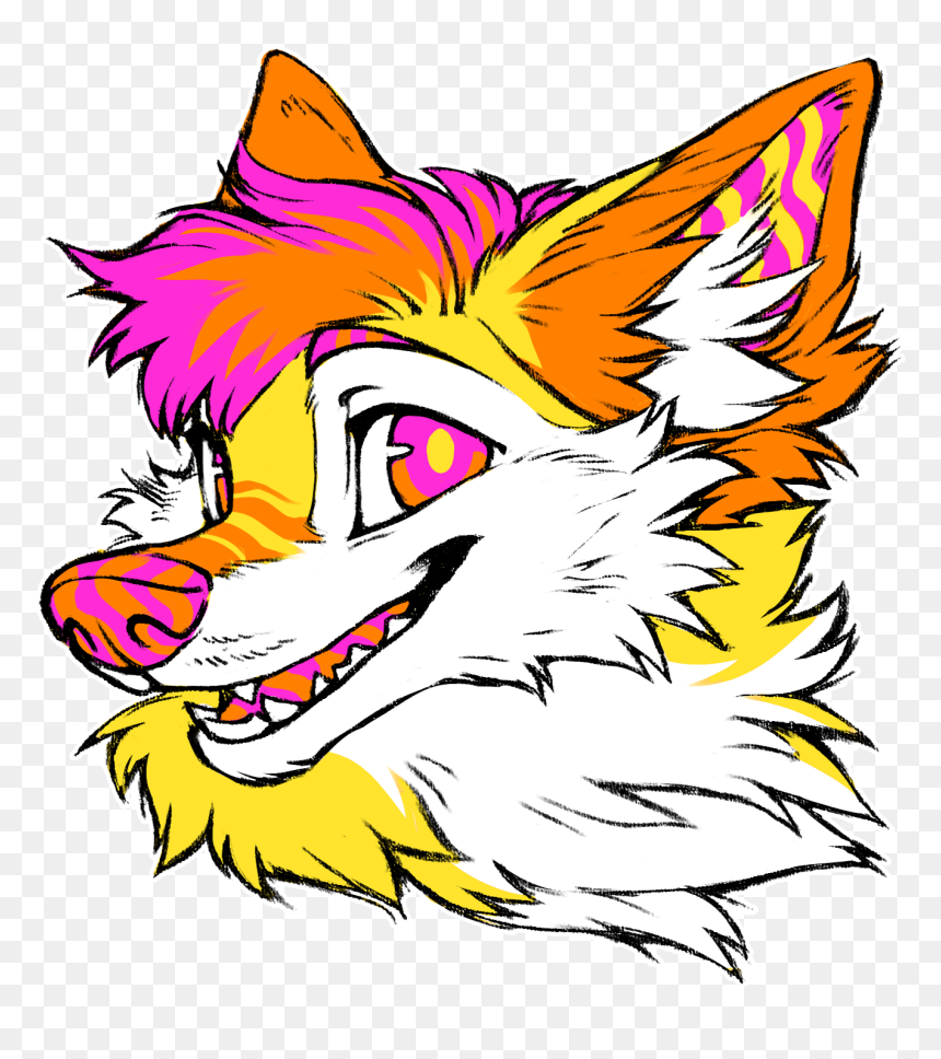 Cartoon, HD Png Download - wolf skull png