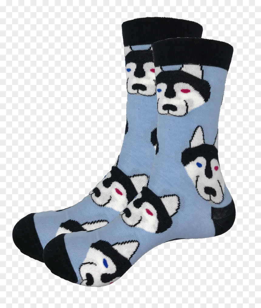 Sock, HD Png Download - wolf skull png