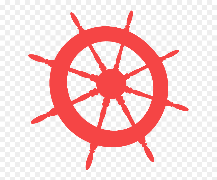 Truck Ship Steering Wheel, HD Png Download - ferris wheel silhouette png
