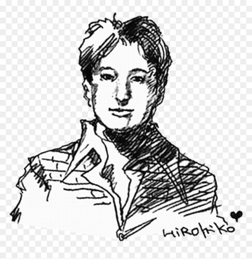 Hirohiko Araki Sbr, HD Png Download - jojo face png