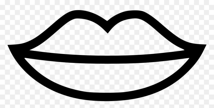 Lips, HD Png Download - lips outline png
