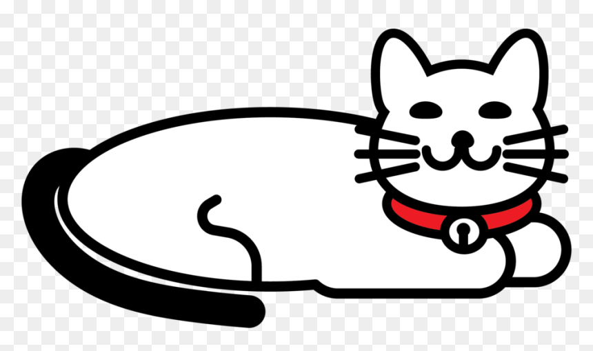 Com Good News , Now You Can Get Any Cat Or Dog Supply - Rat On A Cat Cartoon, HD Png Download - cat outline png