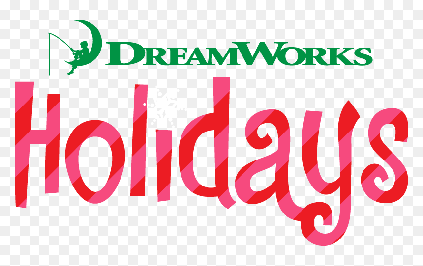 Dreamworks Holidays - Dreamworks Holiday Logo, HD Png Download - dreamworks pictures logo png