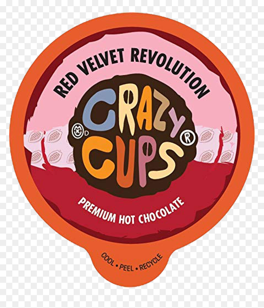 Red Velvet Revolution Premium Hot Chocolate By Crazy - Label, HD Png Download - red velvet logo png