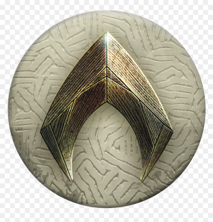 Aquaman Logo Popsockets Grip Popsockets Test - Logo Of Aqua Man, HD Png Download - aquaman logo png