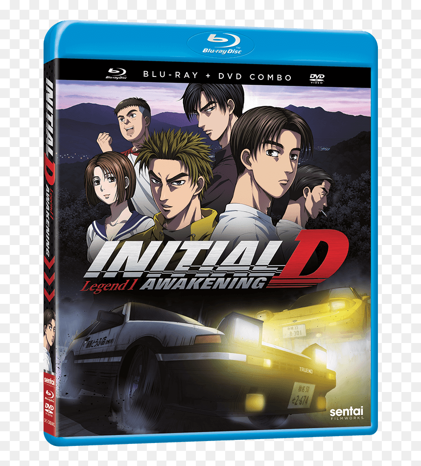 Initial D Legends 1 Blu Ray, HD Png Download - initial d png