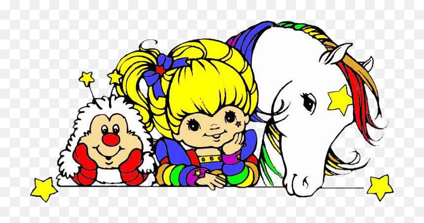 Poney Ami Ded - Rainbow Brite Made In The 80s, HD Png Download - rainbow brite png