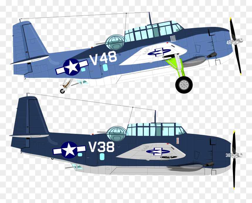 Avenger Clip Arts - Vector Vintage Air Force Plane, HD Png Download - avenger png