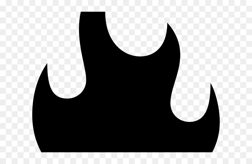 Flame Clipart Silhouette , Png Download, Transparent Png - flame silhouette png