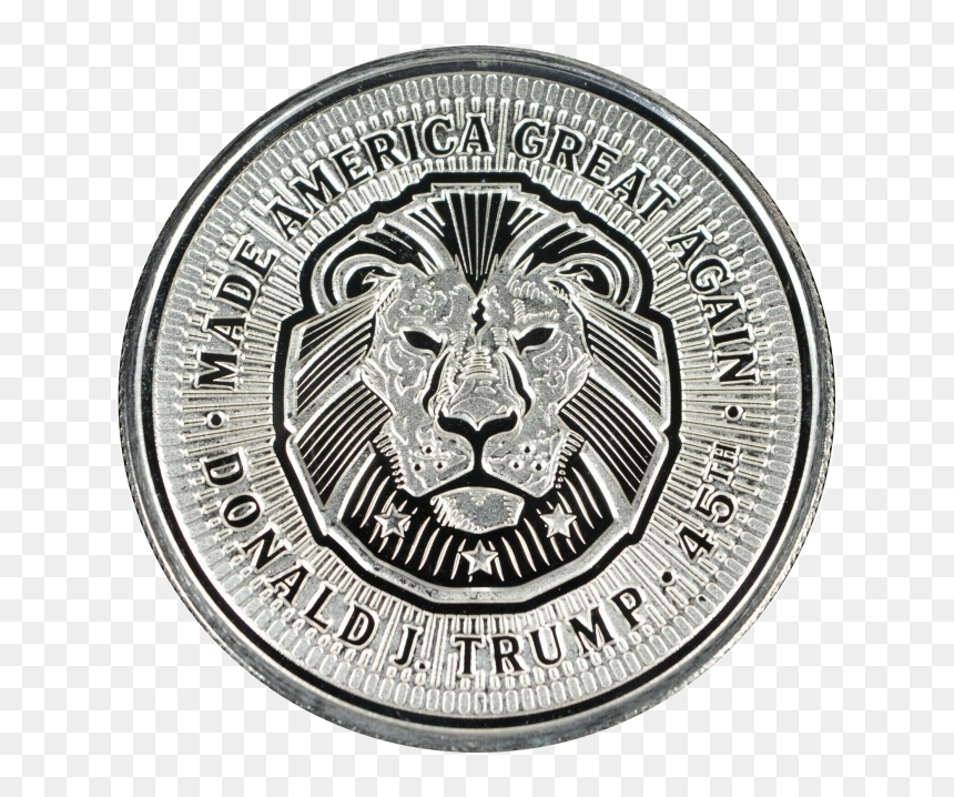 Donald Trump, HD Png Download - silver coin png