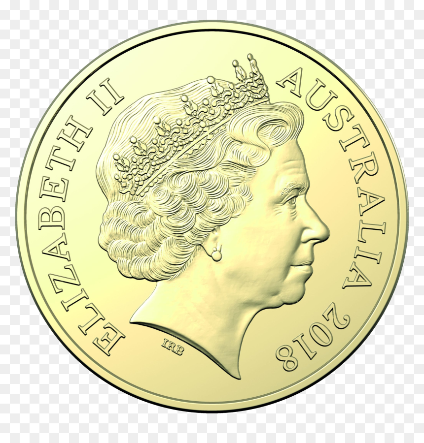 Gold Coin Png Free Download - Queen Elizabeth On Coins, Transparent Png - silver coin png