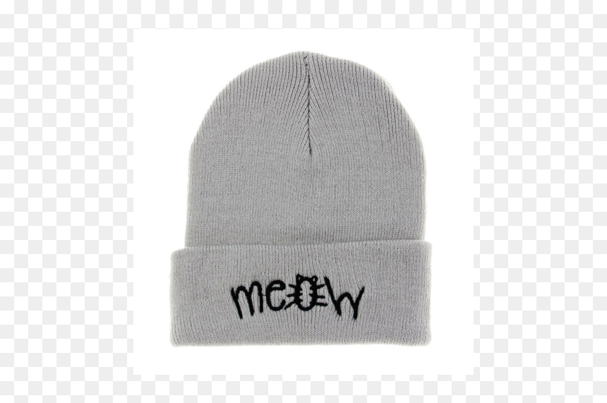 Meow Beanie Png - Knit Cap, Transparent Png - meow png