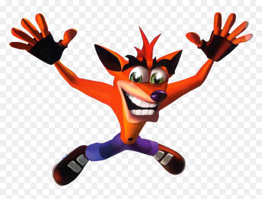Transparent Medievil Clipart - Transparent Crash Bandicoot, HD Png Download - game characters png
