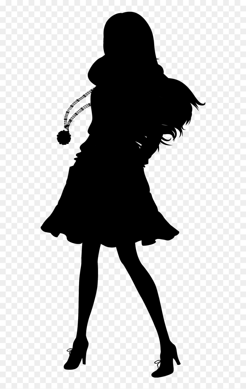 Sakura Haruno Silhouette Naruto Image Illustration - Little Sakura Transparent, HD Png Download - sakura haruno png