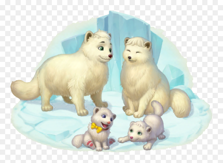 Township Wiki - Arctic Fox Family, HD Png Download - arctic fox png