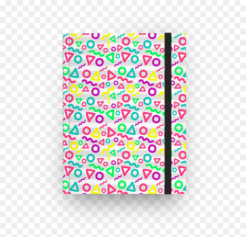 Caderno 90"s Funky Pattern De Tobias Fonsecana - Graphic Design, HD Png Download - 90s pattern png