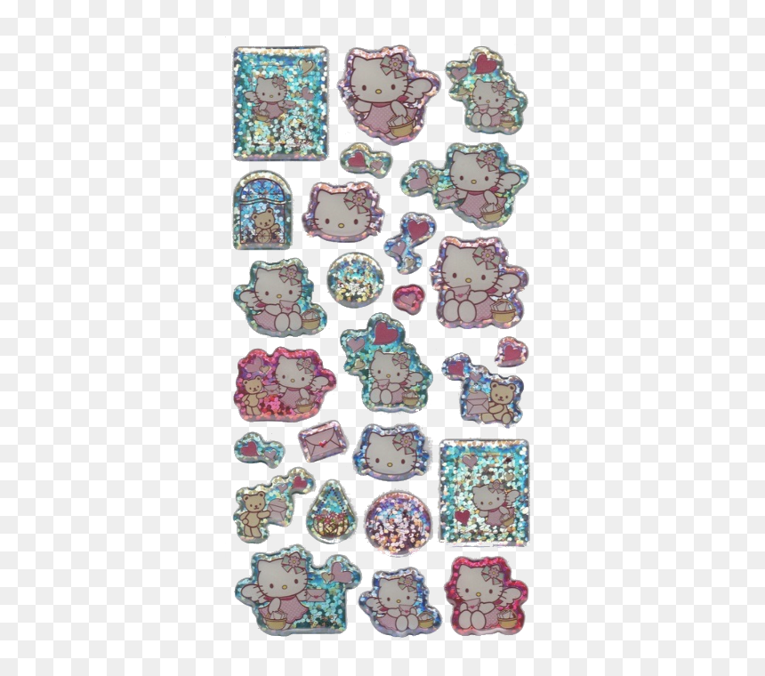 Cyber, Editing, And Hello Kitty Image - E Boy, HD Png Download - 90s pattern png