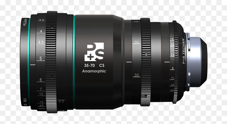 P S Technik 35 70, HD Png Download - anamorphic png