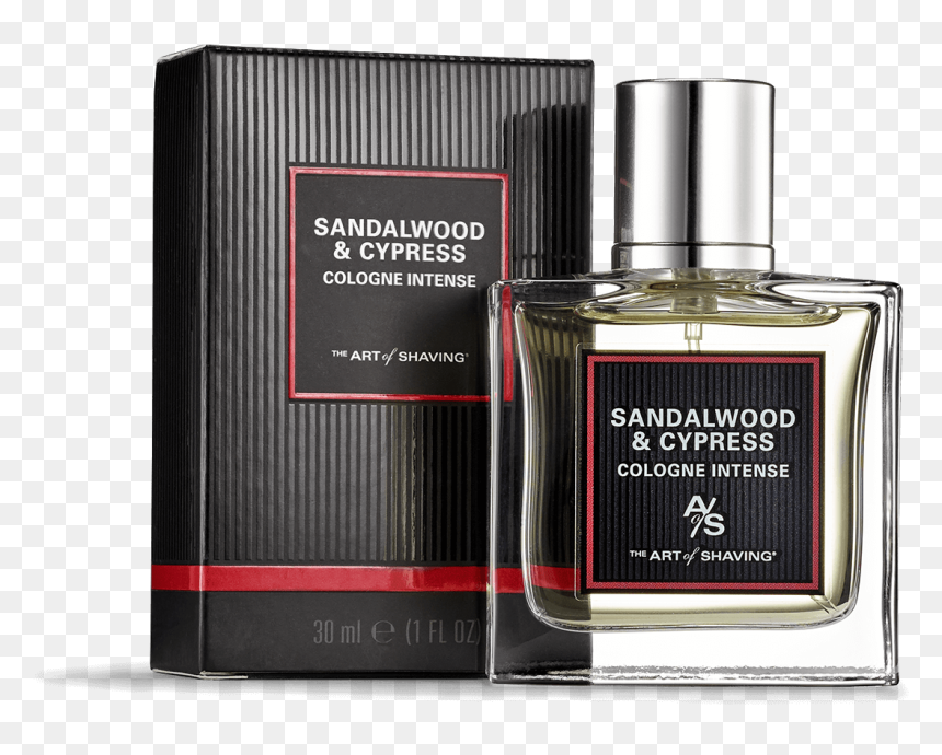 Sandalwood And Cypress Cologne 30ml - Art Of Shaving Sandalwood Cypress, HD Png Download - cologne bottle png
