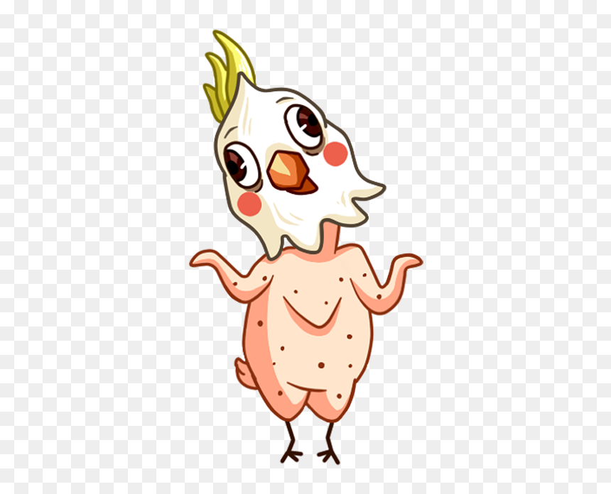 Cockatoo Parrot Messages Sticker-0 - Cockatoo Cartoon Png, Transparent Png - cockatoo png