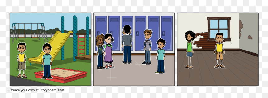 Storyboard About Social Skills, HD Png Download - fear.png