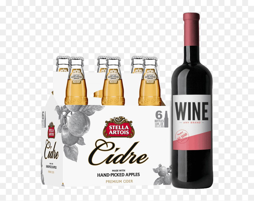 Stella Artois® Cidre And Wine Offer - Stella Artois Cidre 6 Pack, HD Png Download - stella artois png