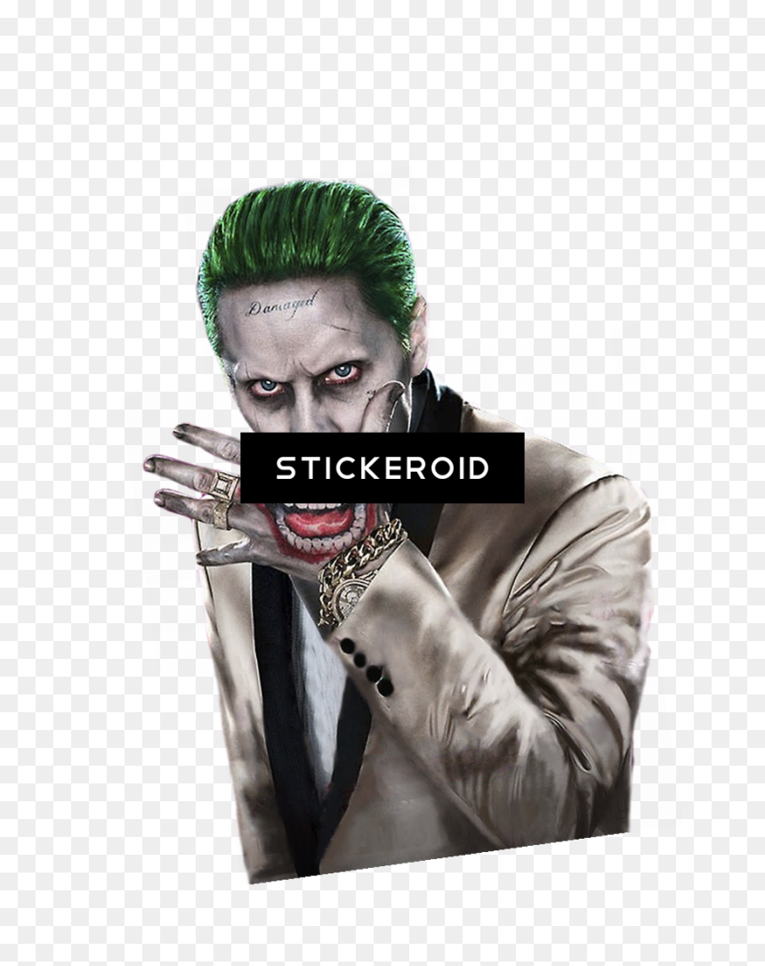 Joker Actors Heroes - Joker Suicide Squad, HD Png Download - suicide squad joker png