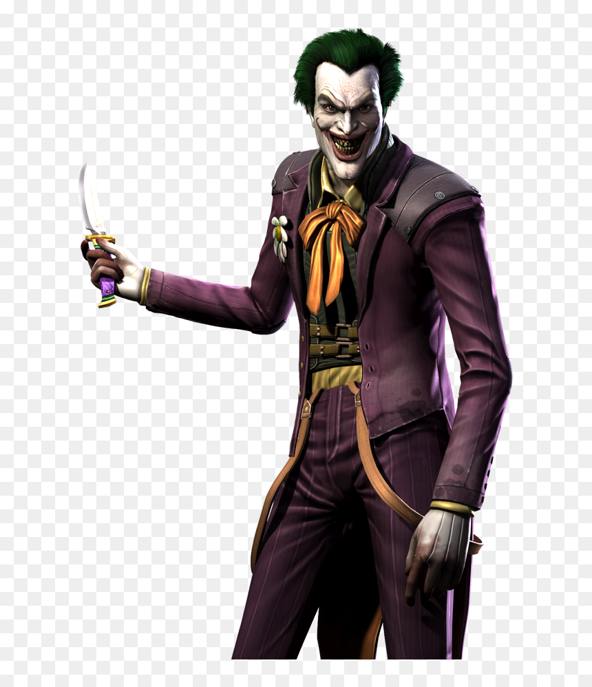 Joker And Harley Png - Injustice The Joker, Transparent Png - suicide squad joker png