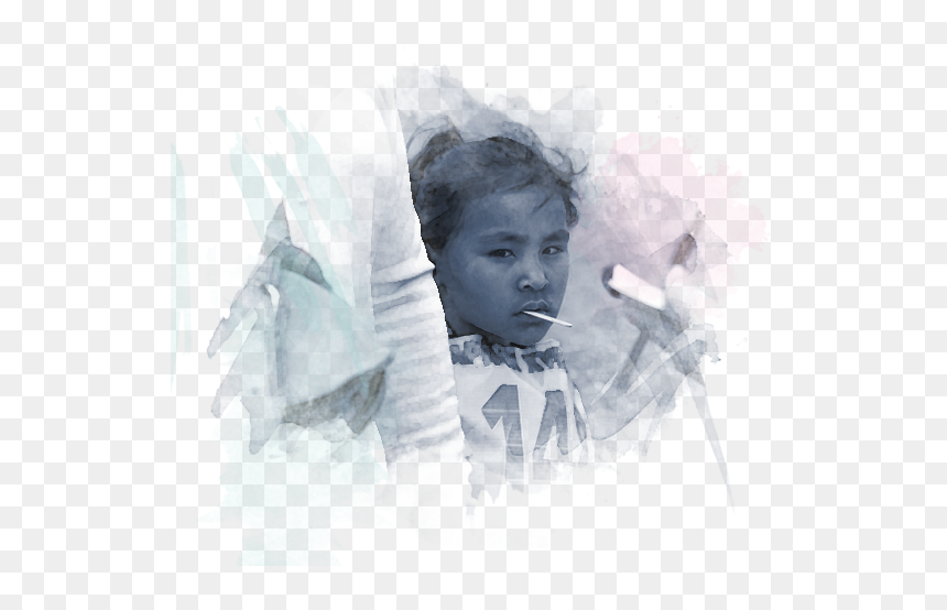 A Six Year Old Girl Rider At The Naadam Festival - Illustration, HD Png Download - genghis khan png