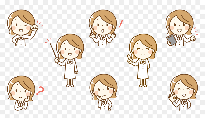 Female Healthcare Worker Clip Arts - Healthcare Worker Cartoon, HD Png Download - healthcare icon png