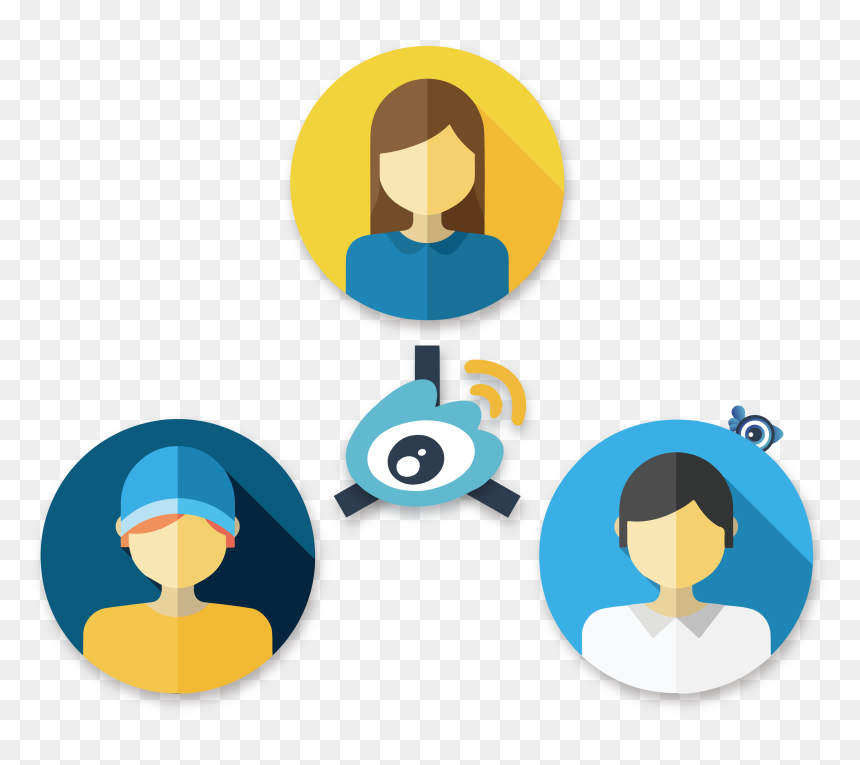 Chinese Social Media Management, HD Png Download - weibo logo png