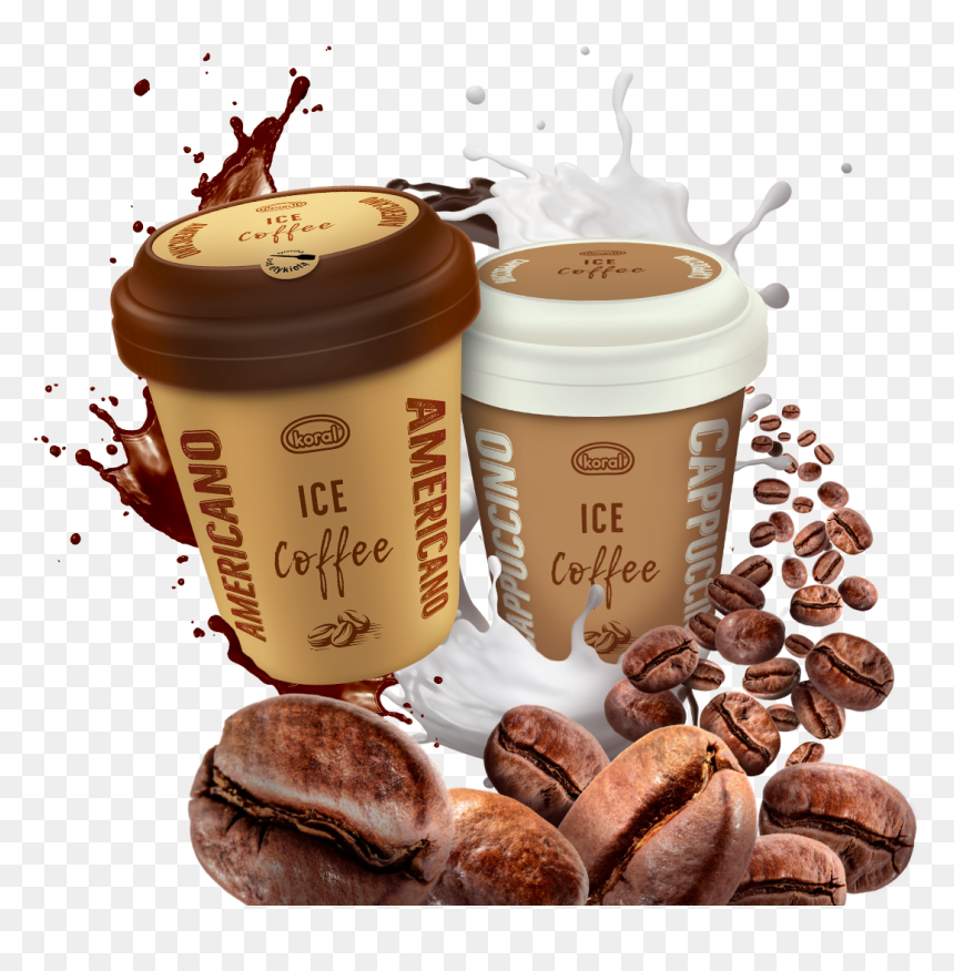 Ice Coffee - Koral Ice Coffee, HD Png Download - ice coffee png