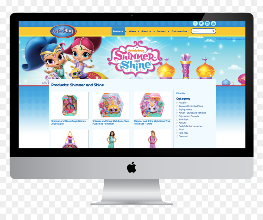 Ss Jp Webpage, HD Png Download - shimmer and shine png images