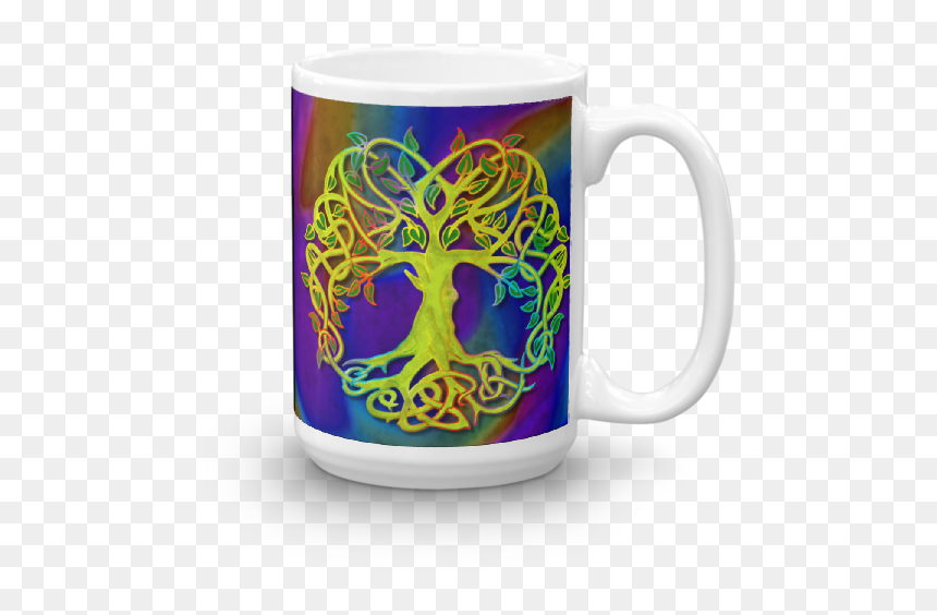 Mug, HD Png Download - celtic tree of life png