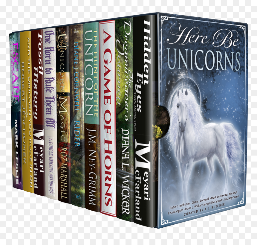 Here Be Unicorns - Book Cover, HD Png Download - piña colada png