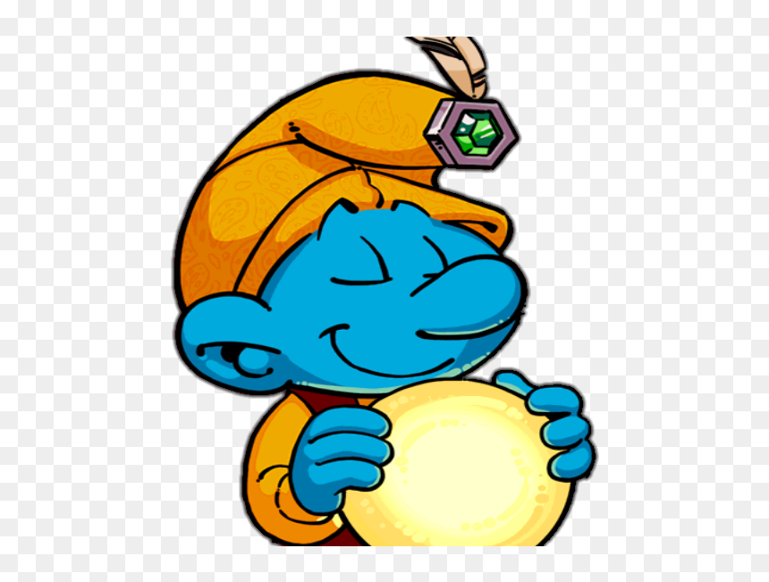 Clipart Ball Fortune Teller - Pitufo Adivino, HD Png Download - village icon png