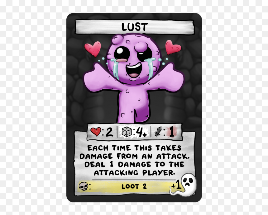 Binding Of Isaac Four Souls Lust, HD Png Download - lust png
