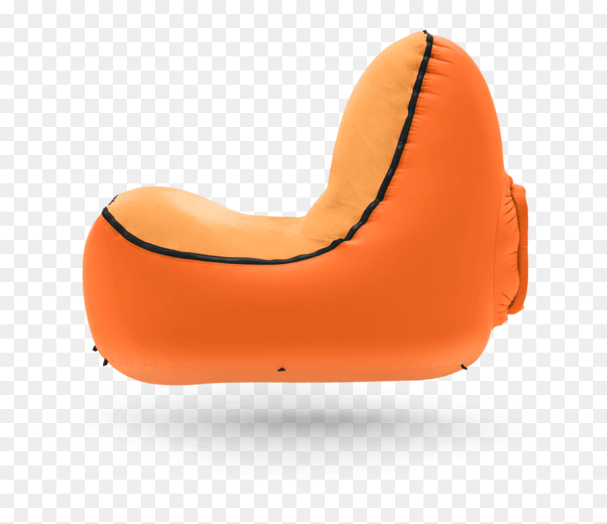 Trono Chair Orange - Inflatable Chair Orange, HD Png Download - trono png