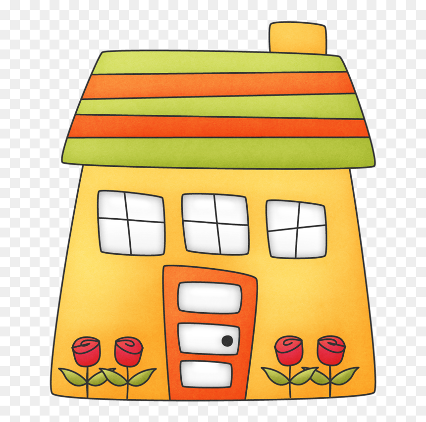 บ้าน คลิป อาร์ต, HD Png Download - cartoon city png
